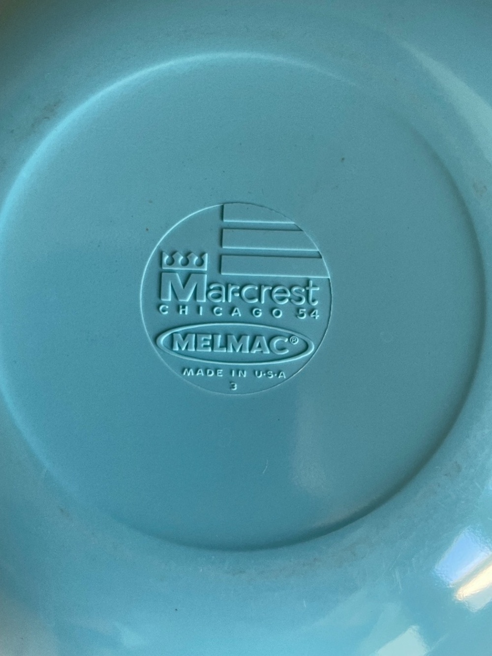 PRICE DROP! Vintage Melmac Pink and Blue dinnerware serving bowls - Set of 2! - Picture 7 of 13